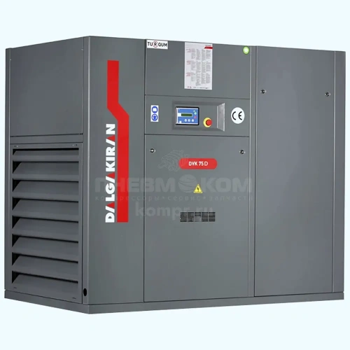 Винтовой компрессор Dalgakiran DVK 75D-20 характеристики ✔️ описание 5500 55 