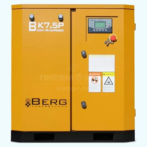 Винтовой компрессор Berg ВК-7.5Р 12 (IP54) характеристики ✔️ описание 800 7.5  фото 2