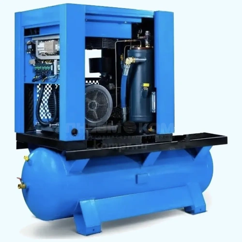 Винтовой компрессор KraftMachine КМ15-10 рВ-500 (IP54) характеристики ✔️ описание 2200 15 