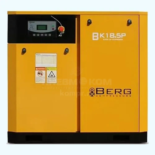 Винтовой компрессор Berg ВК-18.5Р-E 10 (IP54) характеристики ✔️ описание 2600 18.5 