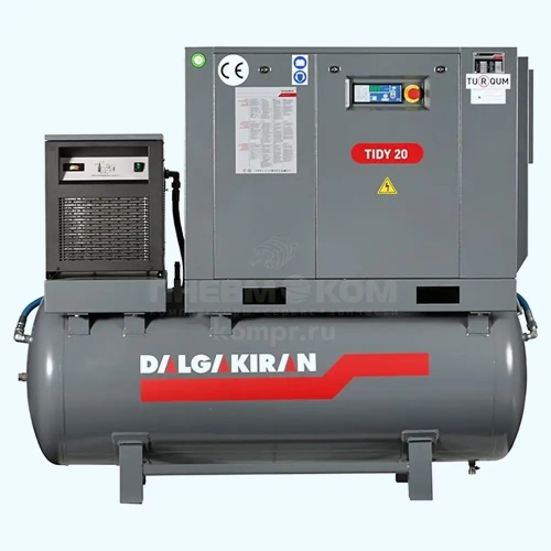 Винтовой компрессор Dalgakiran Tidy20-10 500D Compact характеристики ✔️ описание 1960 15 