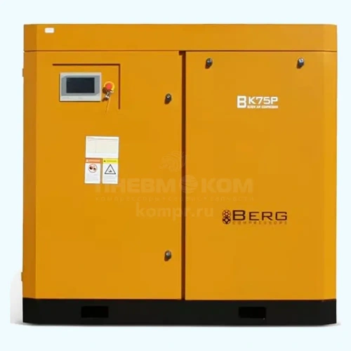 Винтовой компрессор Berg ВК-75Р 8 (IP54) характеристики ✔️ описание 13000 75 