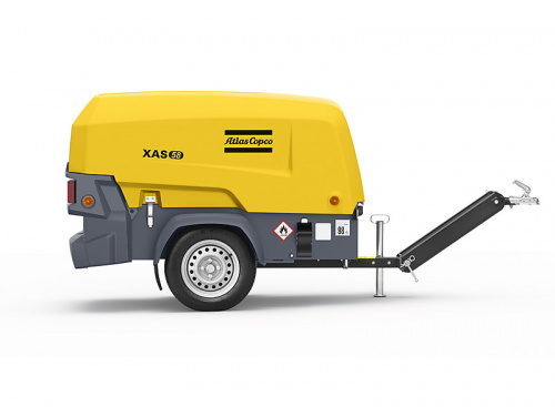 Дизельный компрессор Atlas Copco XAS 58 KD характеристики ✔️ описание 3000 26,5  фото 2