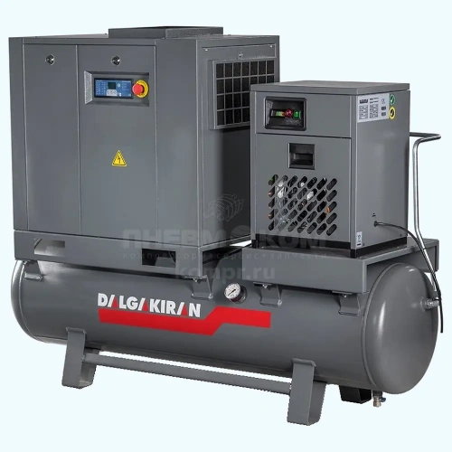 Винтовой компрессор Dalgakiran Tidy 10-10-500D (O) Compact характеристики ✔️ описание 950 7.5 