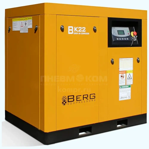 Винтовой компрессор Berg ВК-22 16 (IP54) характеристики ✔️ описание 2300 22  фото 2