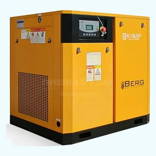 Винтовой компрессор Berg ВК-18.5Р-E 10 (IP54) характеристики ✔️ описание 2600 18.5  фото 2