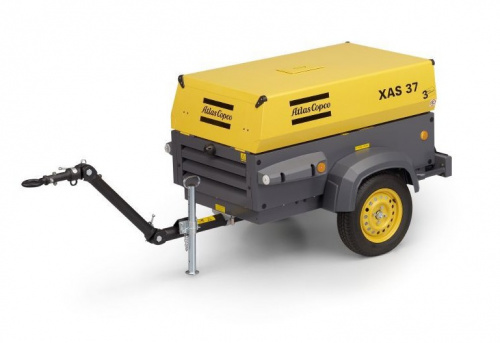 Дизельный компрессор Atlas Copco XAS 37 Kd характеристики ✔️ описание  18,5  фото 2