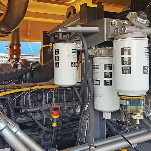 Дизельный компрессор Atlas Copco XAXS 600 характеристики ✔️ описание    фото 5