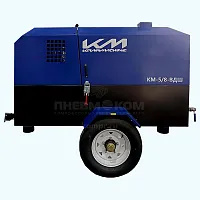 Дизельный компрессор KraftMachine КМ-5/8-ВДШ с Вебасто 5000 41 