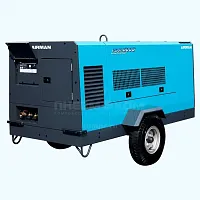Дизельный компрессор Airman PDSH600S на шасси 17000 182 
