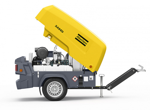 Дизельный компрессор Atlas Copco XAS 58 KD характеристики ✔️ описание 3000 26,5  фото 3